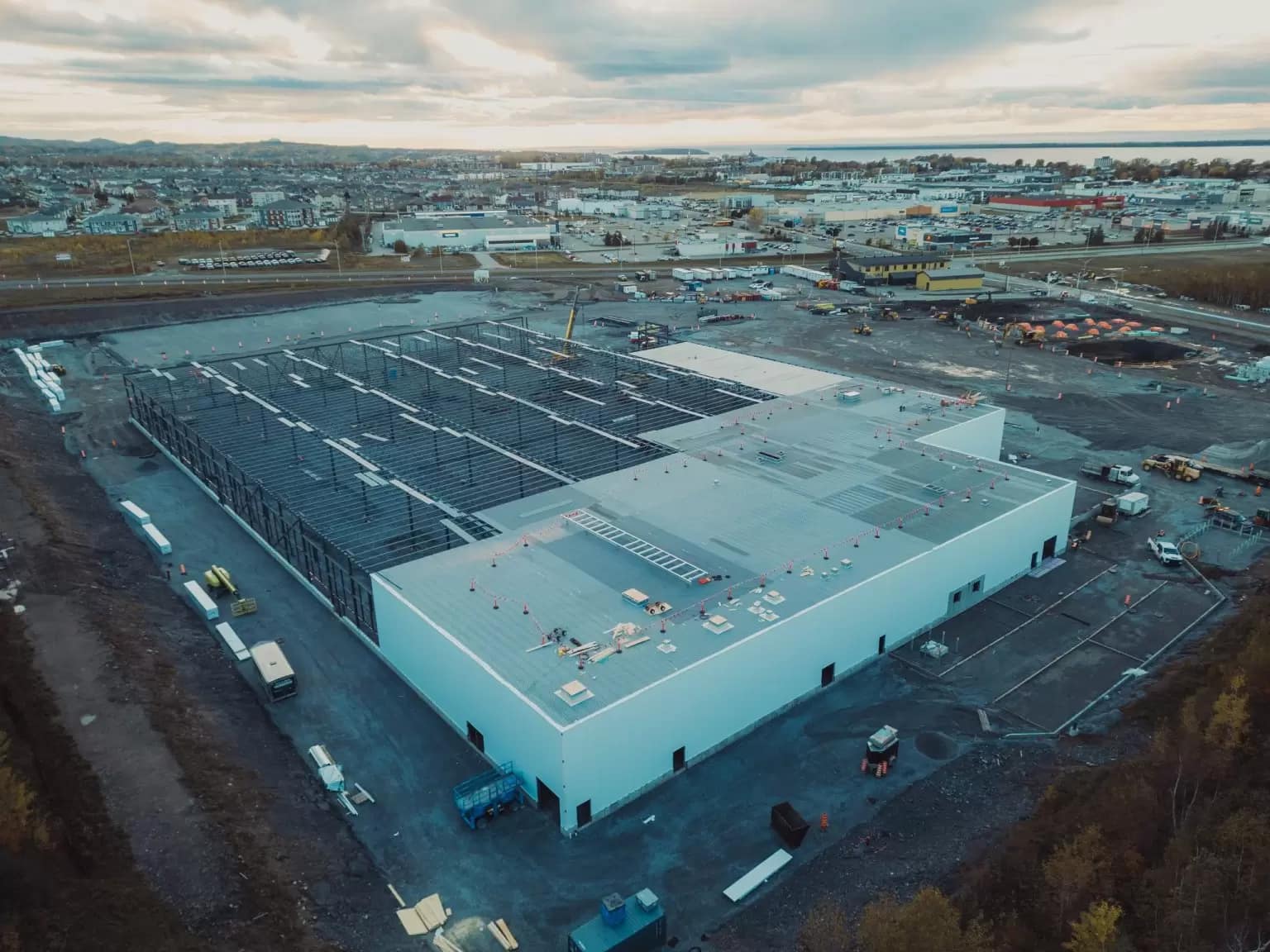 Costco : le magasin-entrepôt de Rimouski prend forme Des murs ont fait leur apparition dans les derniers jours