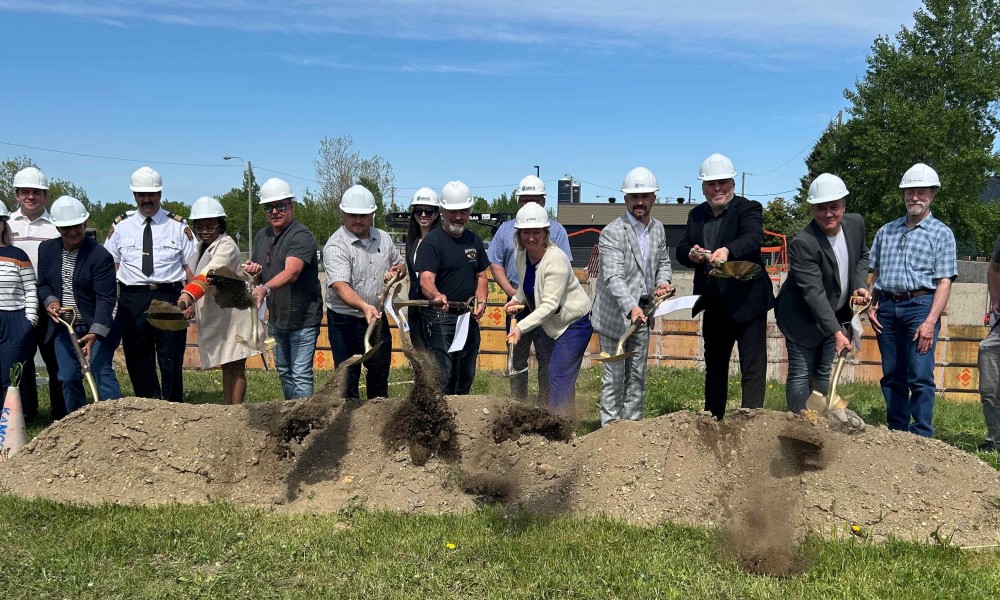 Coup d'envoi des travaux pour la nouvelle caserne de pompiers de Price