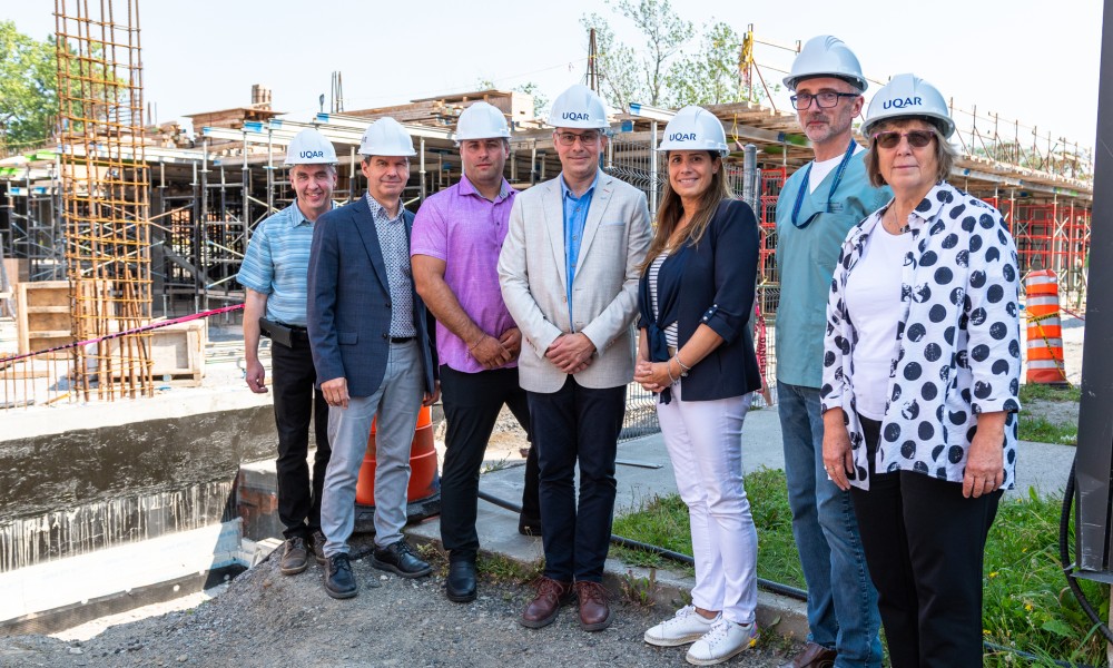 Les travaux vont bien pour le pavillon de médecine vétérinaire