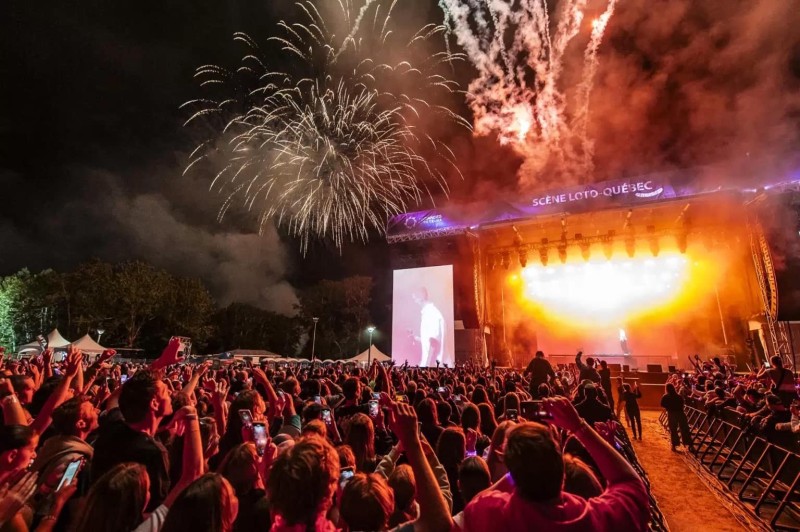 Grandes Fêtes TELUS : le site prend forme au parc Beauséjour 