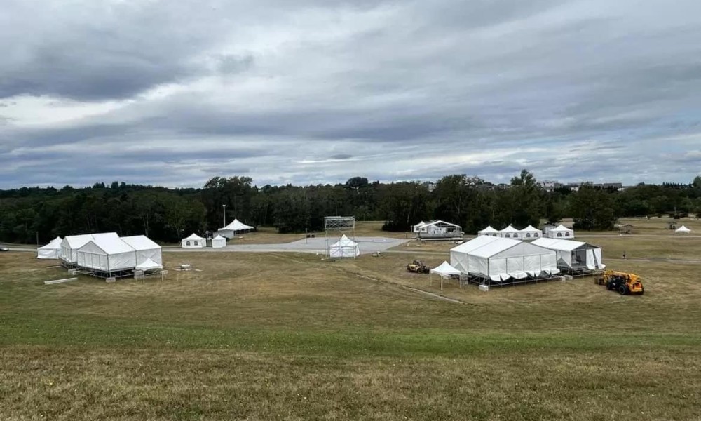 Grandes Fêtes TELUS : le site prend forme au parc Beauséjour