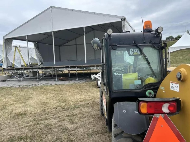 Grandes Fêtes TELUS : le site prend forme au parc Beauséjour 